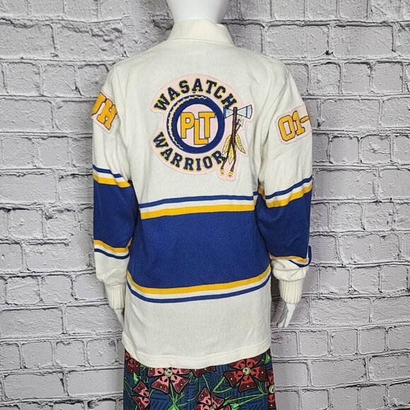 Coleman Knitted Mills Wasatch Warriors Varsity Sweater, Women's Medium - Picture 5 of 13